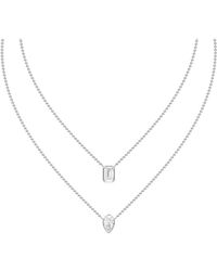 Lab Grown Diamonds - 14K 2.57 Ct. Tw. Lab-Grown Diamond Necklace - Lyst