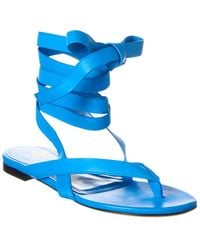 The Attico - Beth Leather Sandal - Lyst