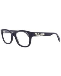 McQueen - Am0350O 52Mm Optical Frames - Lyst