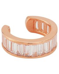 Glaze Jewelry - 14K Rose-Plated Cz Earrings - Lyst