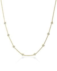 Sabrina Designs - 14k 0.60 Ct. Tw. Diamond By The Yard Necklace - Lyst