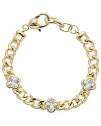 Juvell - 18K Plated Topaz Bracelet - Lyst