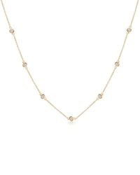 Diana M. Jewels - Fine Jewelry 14k Rose Gold 1.50 Ct. Tw. Diamond Necklace - Lyst