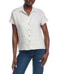 James Perse - Linen Shirt - Lyst