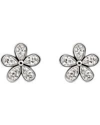 Prince Diamond & Jewelry - 14K 1.75 Ct. Tw. Lab-Grown Diamond Lab-Grown Flower Earrings - Lyst