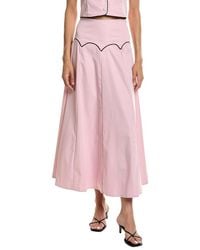 To My Lovers - Solid Maxi Skirt - Lyst
