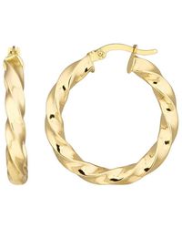 HAWLEY ST - 14K Twists Earrings - Lyst