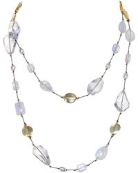 Margo Morrison - Vermeil Gemstone Necklace - Lyst