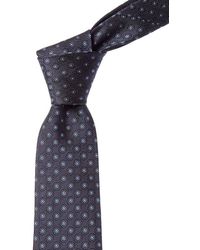 Canali - Flowers Silk Tie - Lyst