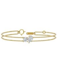 Lab Grown Diamonds - 18K Over 2.00 Ct. Tw. Lab-Grown Diamond Bracelet - Lyst