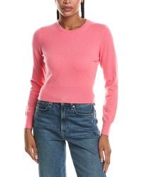 N.Peal Cashmere - 100% Cashmere Crop Sweater - Lyst