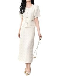 Monique Lagarde - 2Pc Top & Skirt Set - Lyst