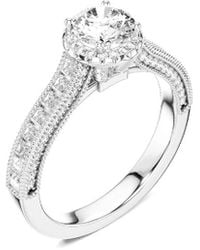 Amairah - 14k 1.50 Ct. Tw. Lab-grown Diamond Engagement Ring - Lyst