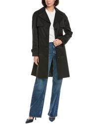 Via Spiga - Belted Trench Coat - Lyst