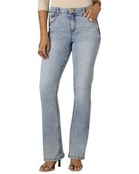Wit & Wisdom - Light Artisanal Brittany High Rise Baby Boot Jean - Lyst