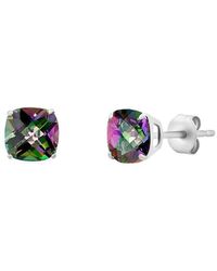 MaxColor - 14k 2.00 Ct. Tw. Mystic Topaz Studs - Lyst