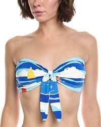 Kate Spade - Tie Bandeau Bra Bikini Top - Lyst