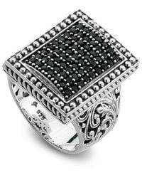 Samuel B. - Silver 1.26 Ct. Tw. Spinel Balinese Ring - Lyst