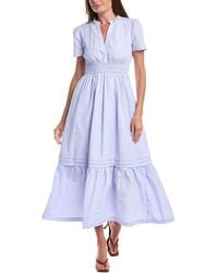 Cece - V-Neck Maxi Dress - Lyst