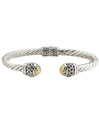 Samuel B. - 18k & Silver Bangle - Lyst