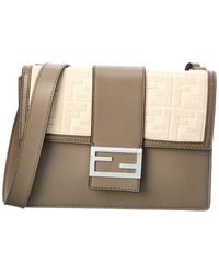 fendi flat baguette