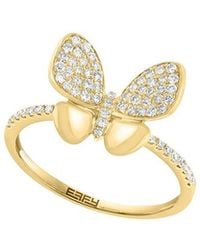 Effy Fine Jewelry - 14K 0.29 Ct. Tw. Diamond Ring - Lyst