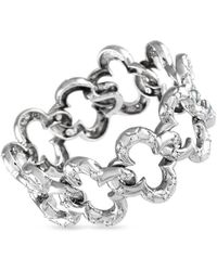 Van Cleef & Arpels - 18K Diamond Alhambra Bracelet (Authentic Pre-Owned) - Lyst