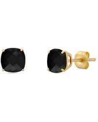 MaxColor - 14k 2.80 Ct. Tw. Onyx Studs - Lyst