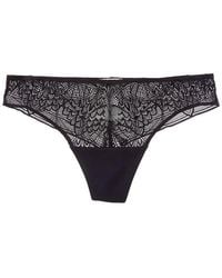 Hanro - Holly Lace Brazilian Panty - Lyst