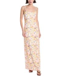 La Porte - Maxi Slip Dress - Lyst