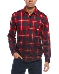 Stone Rose - Jacquard Knit Check Shirt - Lyst