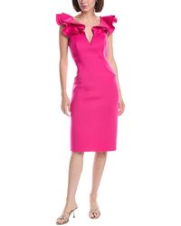 Eliza J - Sleeveless Solid Mini Dress - Lyst