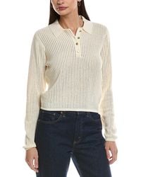 Rag & Bone - Vivi Knit Polo Shirt - Lyst