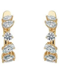 Prince Diamond & Jewelry - 14K 2.14 Ct. Tw. Lab-Grown Diamond Lab-Grown Multi- Shape Earrings - Lyst
