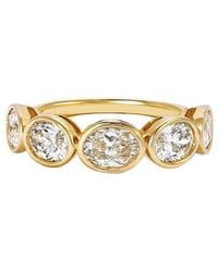 Prince Diamond & Jewelry - 14K 0.95 Ct. Tw. Lab-Grown Diamond Lab-Grown Oval Ring - Lyst