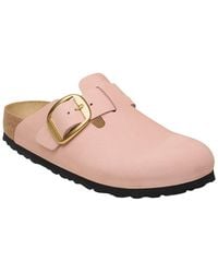 Birkenstock - Boston Big Buckle Leather Sandal - Lyst