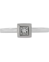 Diana M. Jewels - Fine Jewelry 18k 0.25 Ct. Tw. Diamond Half-eternity Ring - Lyst