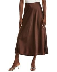 Anne Klein - Bias Flared Skirt - Lyst