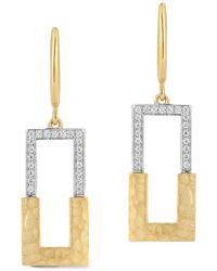 Reiss - 14K 0.25 Ct. Tw. Diamond Earrings - Lyst