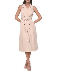 DKNY - Fit & Flare Vest Dress - Lyst