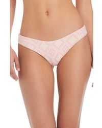 Red Carter - Jacquard Geo Scoop Swim Bottoms - Lyst