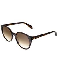 McQueen - Am0130s 55mm Sunglasses - Lyst