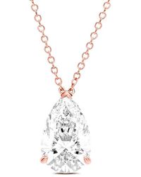 Amairah - 14K 1.00 Ct. Tw. Lab-Grown Diamond & Gemstone Pendant Necklace - Lyst