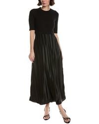 Nanette Lepore - Pleated Midi Dress - Lyst