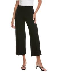 Tahari - Cropped Wide Leg Pant - Lyst