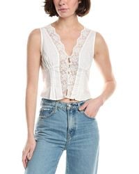 7021 - Sleeveless Top - Lyst