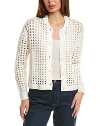 Vince Camuto - Open Knit Cardigan - Lyst