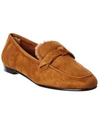alexandre birman becky suede loafers