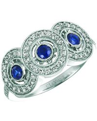 Le Vian - Le Vian 14k 0.70 Ct. Tw. Diamond & Sapphire Ring - Lyst