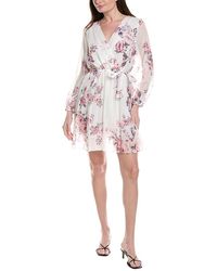 IPPONELLI - Floral Belted Mini Dress - Lyst